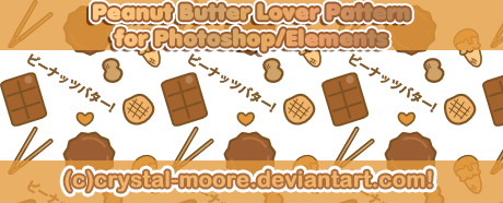 Peanut Butter Lover Pattern by CNM