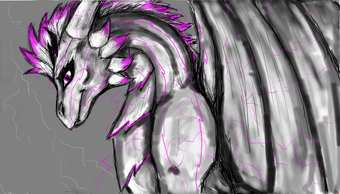 Lightning dragon by Livyscissorelf on DeviantArt