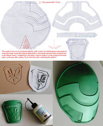 Lightning's Pauldron Downloadable Pattern