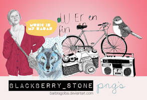 Blackberry Stone PNG's
