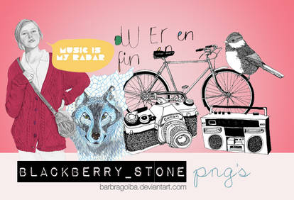 Blackberry Stone PNG's