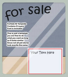 For Sale ID Template