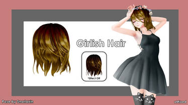 .:MMD:. Girlish Hair .:DL:.