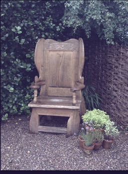 Garden chair from East Riddlesdon Hall .CR2