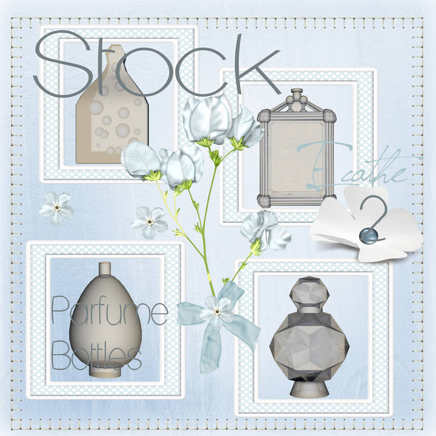 Parfumes bottles 02 stock pack by Ecathe on DeviantArt