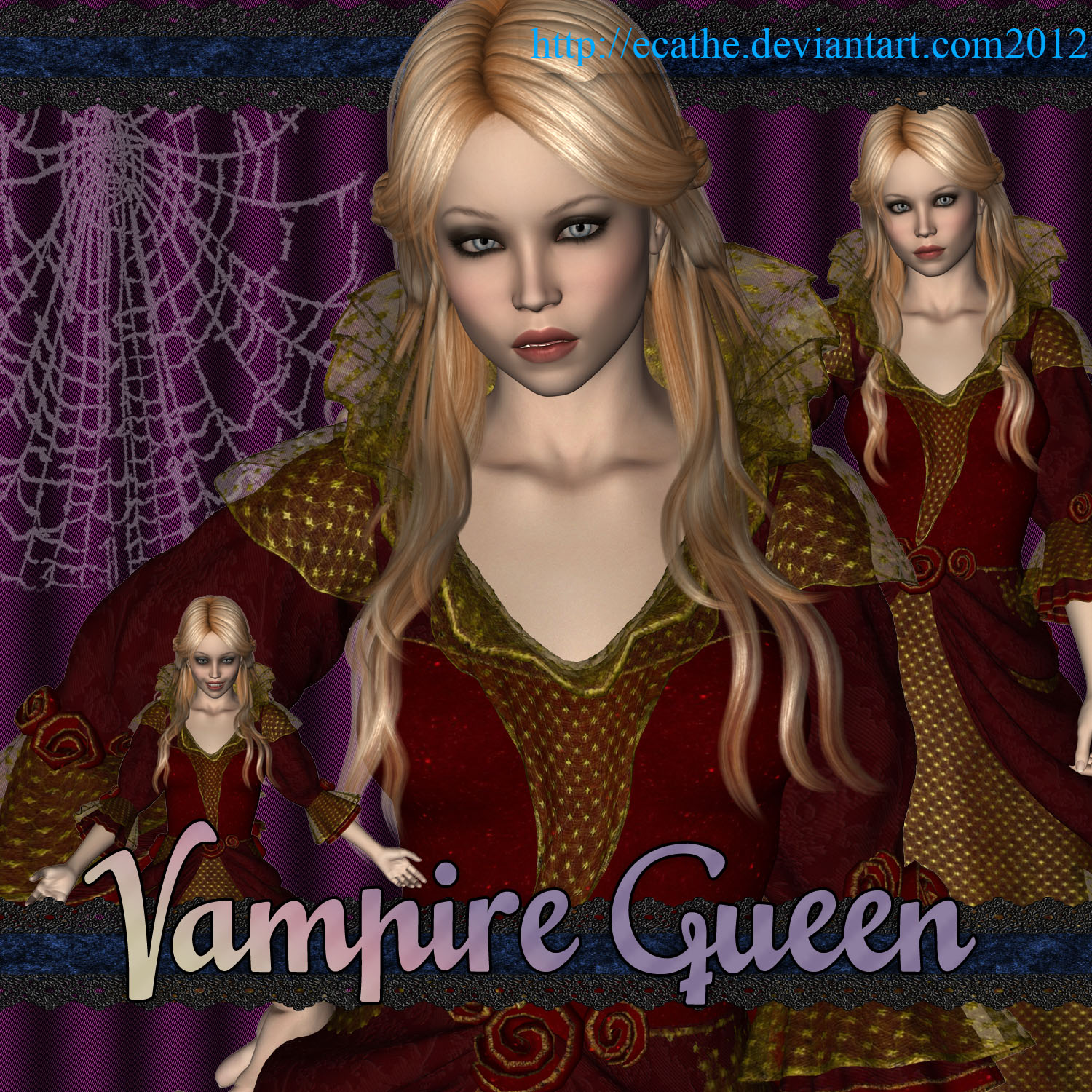 Vampire queen 01 by Ecathe on DeviantArt