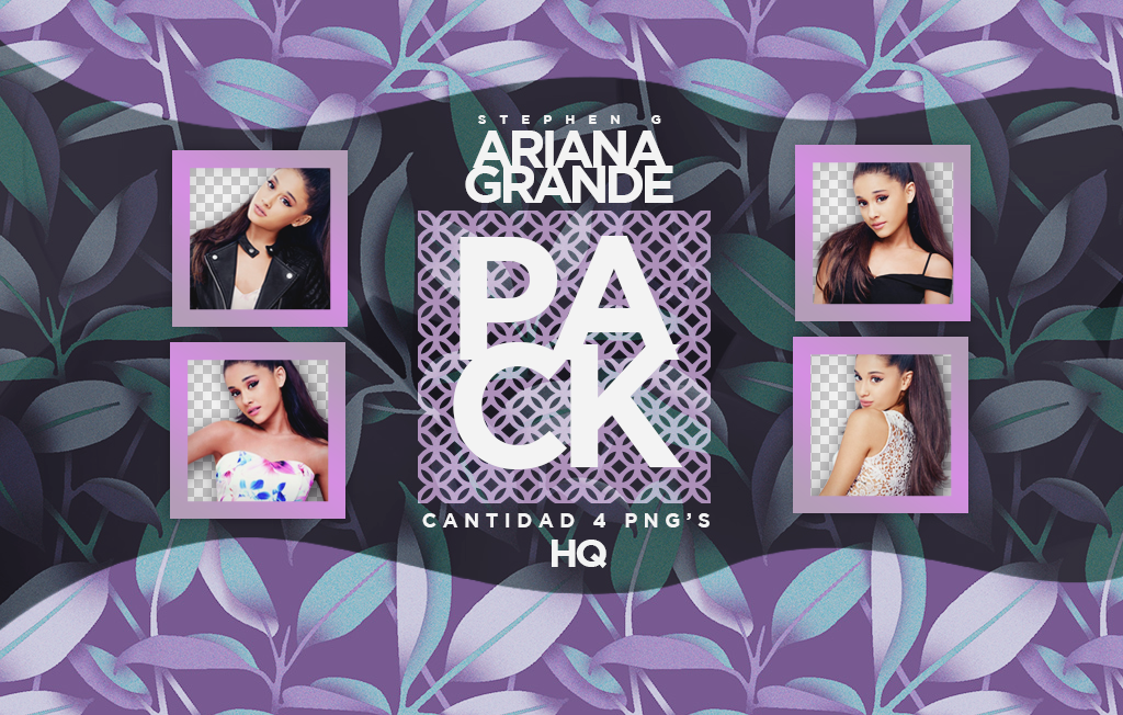 PACK PNG // ARIANA GRANDE by CamiloBlink on DeviantArt