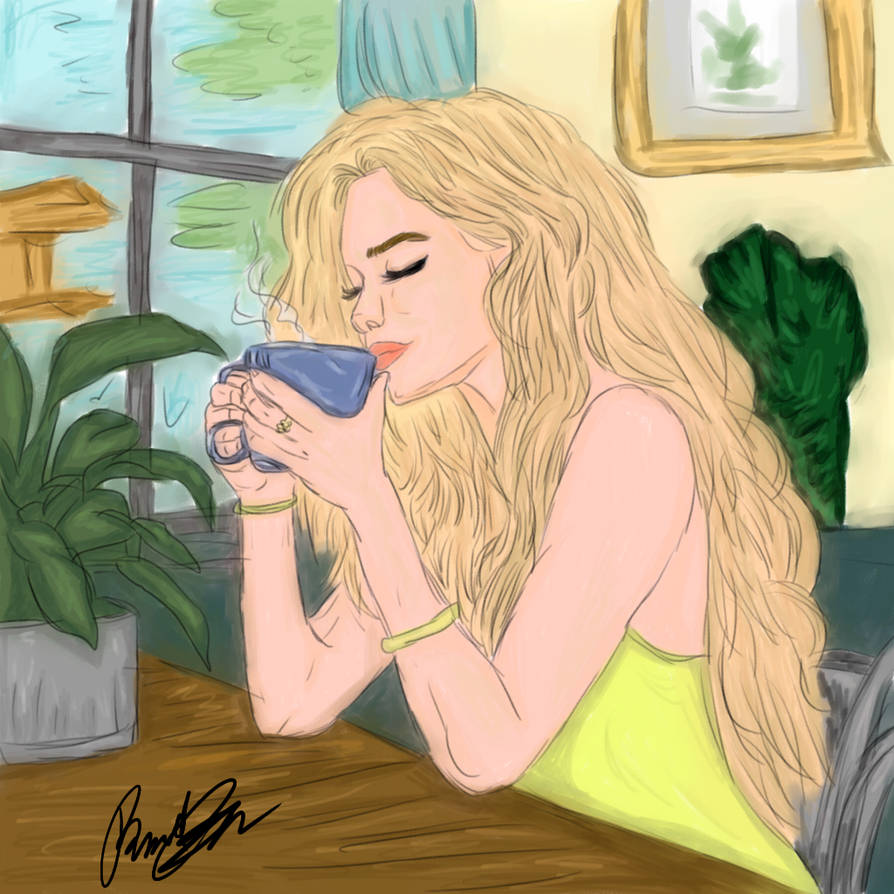 Chill - digital painting by rayray9590 on DeviantArt