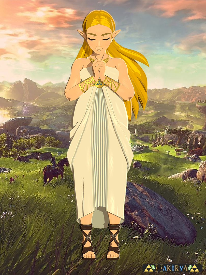 Breath of the wild zelda sale white dress