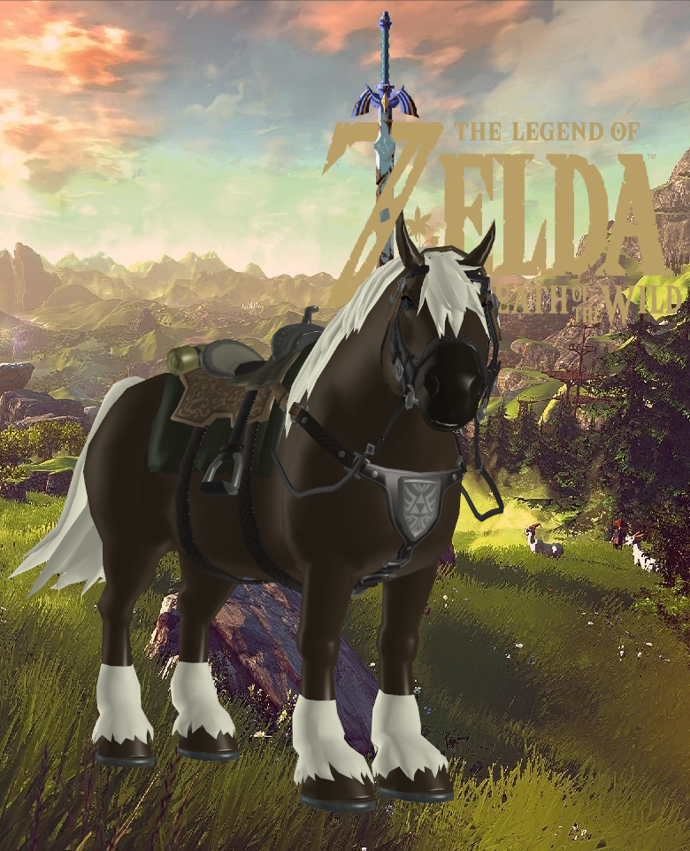 Epona from Legend of Zelda - Game Art