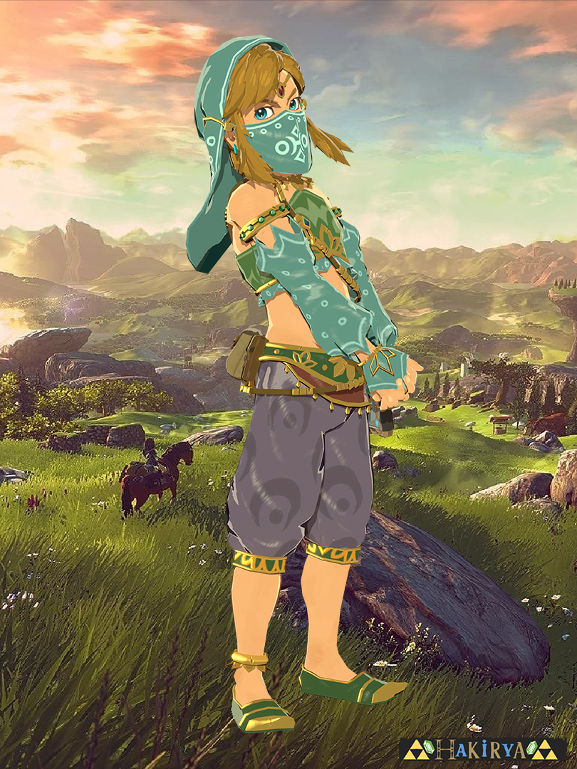 Gerudo Vai Link - Breath of the Wild by Hakirya on DeviantArt