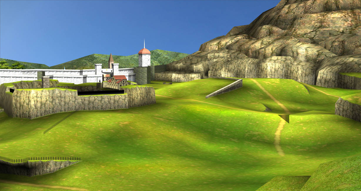 Hyrule Field Ocarina of Time (3D) by Hakirya on DeviantArt