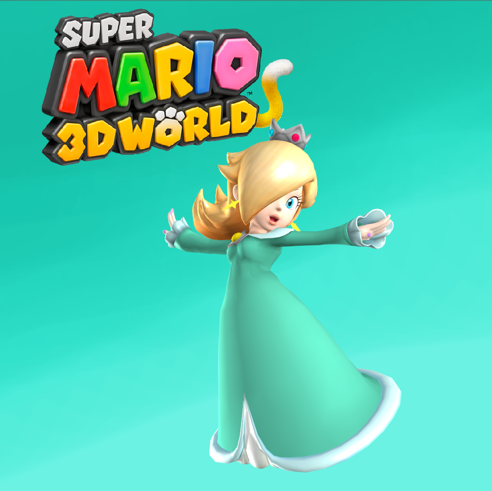 super mario 3d world rosalina cat