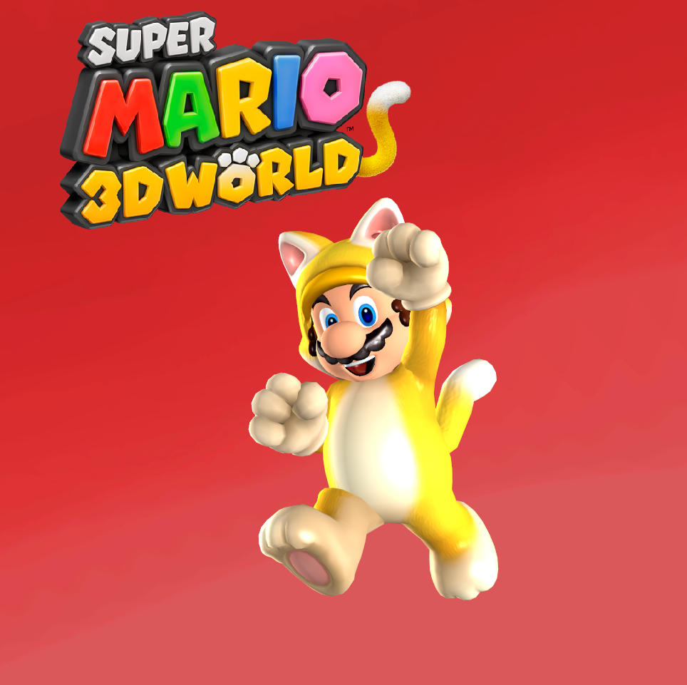 cat mario 3d world