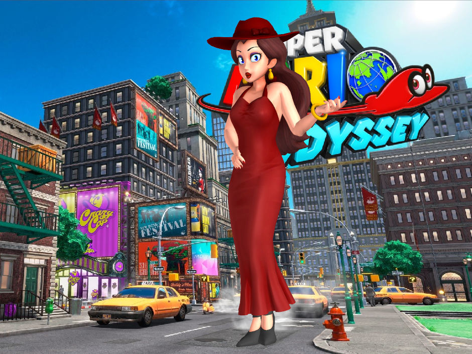 Pauline (Default) - Super Mario Odyssey by Hakirya on DeviantArt
