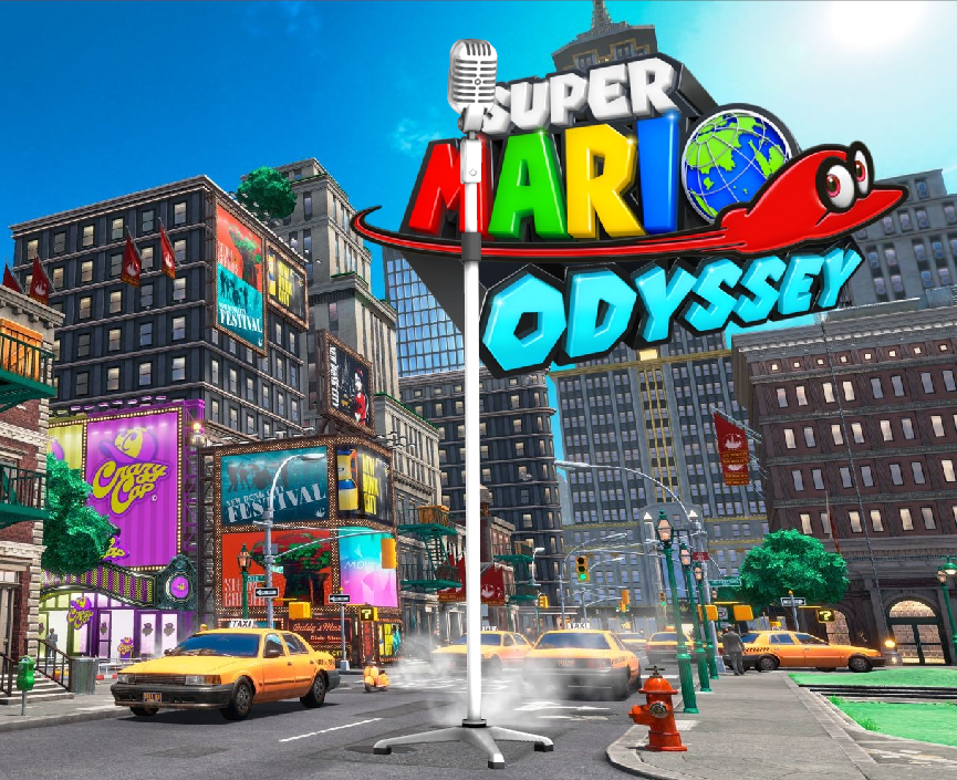 Pauline's Mike - Super Mario Odyssey by Hakirya on DeviantArt