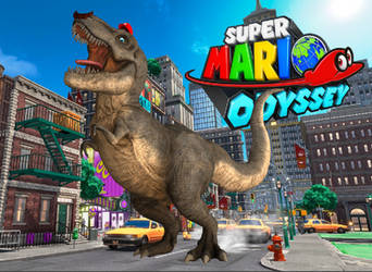T-rex - Super Mario Odyssey