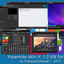 Yosemite skin V1.2 EN for VLC