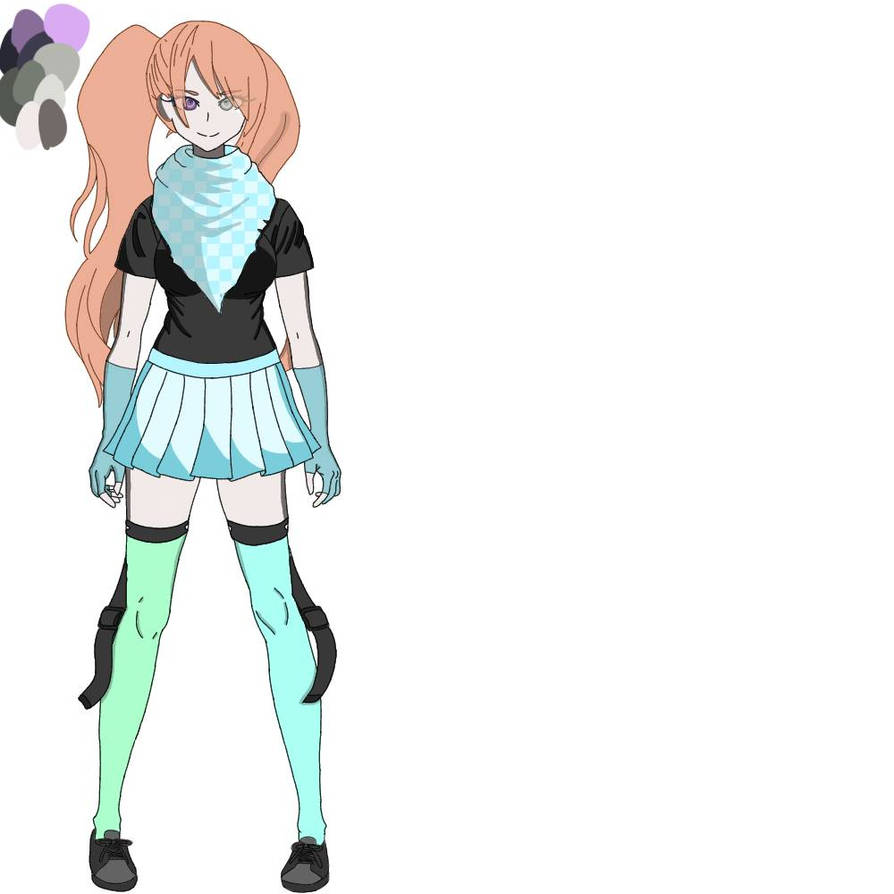 my original Danganronpa oc - mizuki saki by amykomaeda on DeviantArt