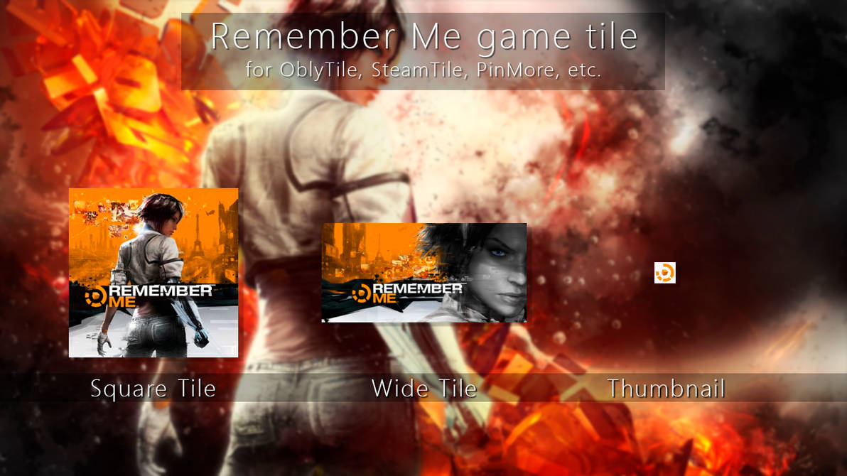 Remember Me Tile Icon by ENIGMAXG2 on DeviantArt