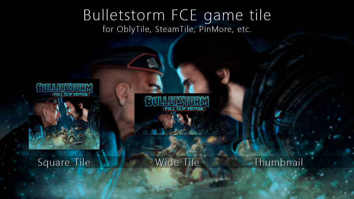 Bulletstorm Full Clip Edition Tile Icon by ENIGMAXG2 on DeviantArt
