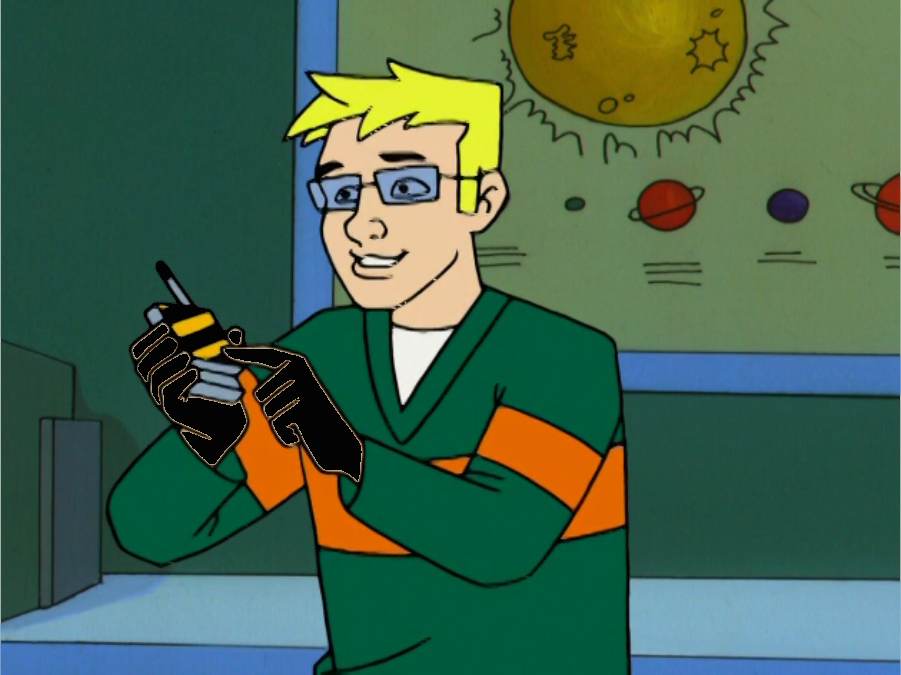 richie foley holding the shock Vox by usgshehejdd on DeviantArt
