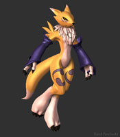 Renamon Turntable Pose 2