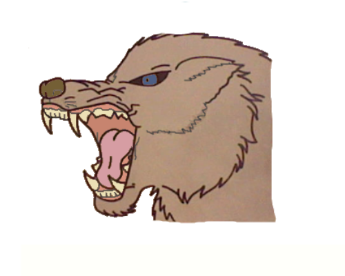 Angry Wolf by FictitiousFlux on DeviantArt