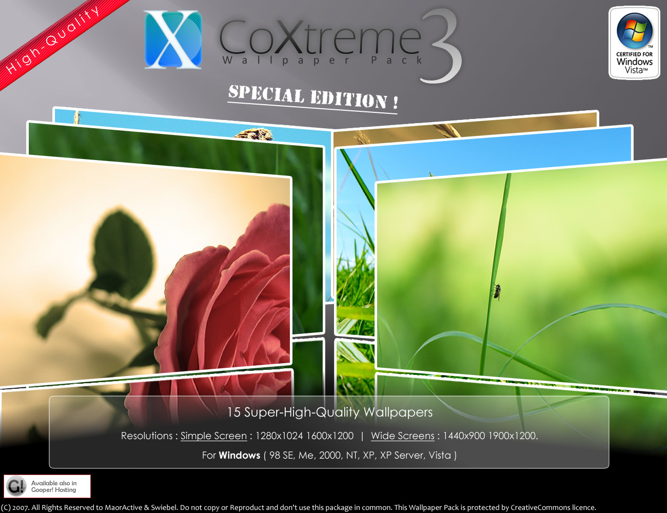 CoXtreme Wallpaper Pack 3