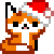 Fox emoji - Christmas! [avatar]