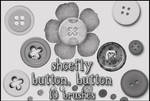 Buttons brush set by shoe-fly