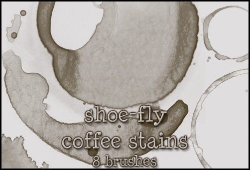 Coffee stain image pack