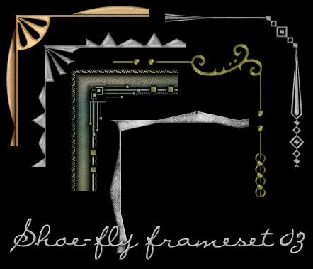 Photoshop frame set 03