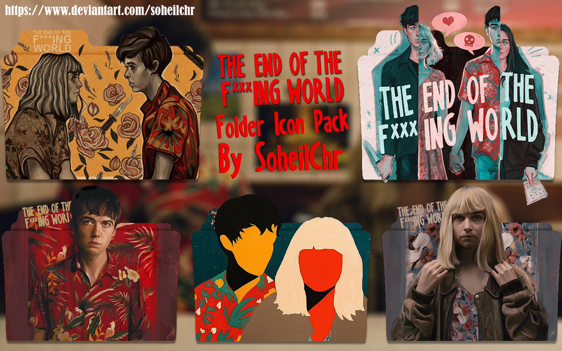 The End of the F...ing World Folder Icon Pack by soheilchr on DeviantArt