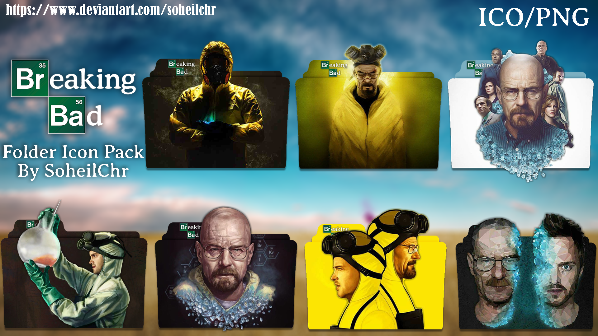 Breaking Bad Folder Icon Pack by soheilchr on DeviantArt