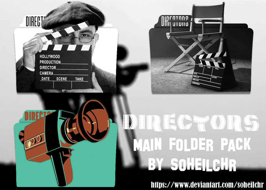 DIRECTORS Main Folder Icon Pack by soheilchr on DeviantArt