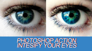Photoshop Action - Bright Eyes
