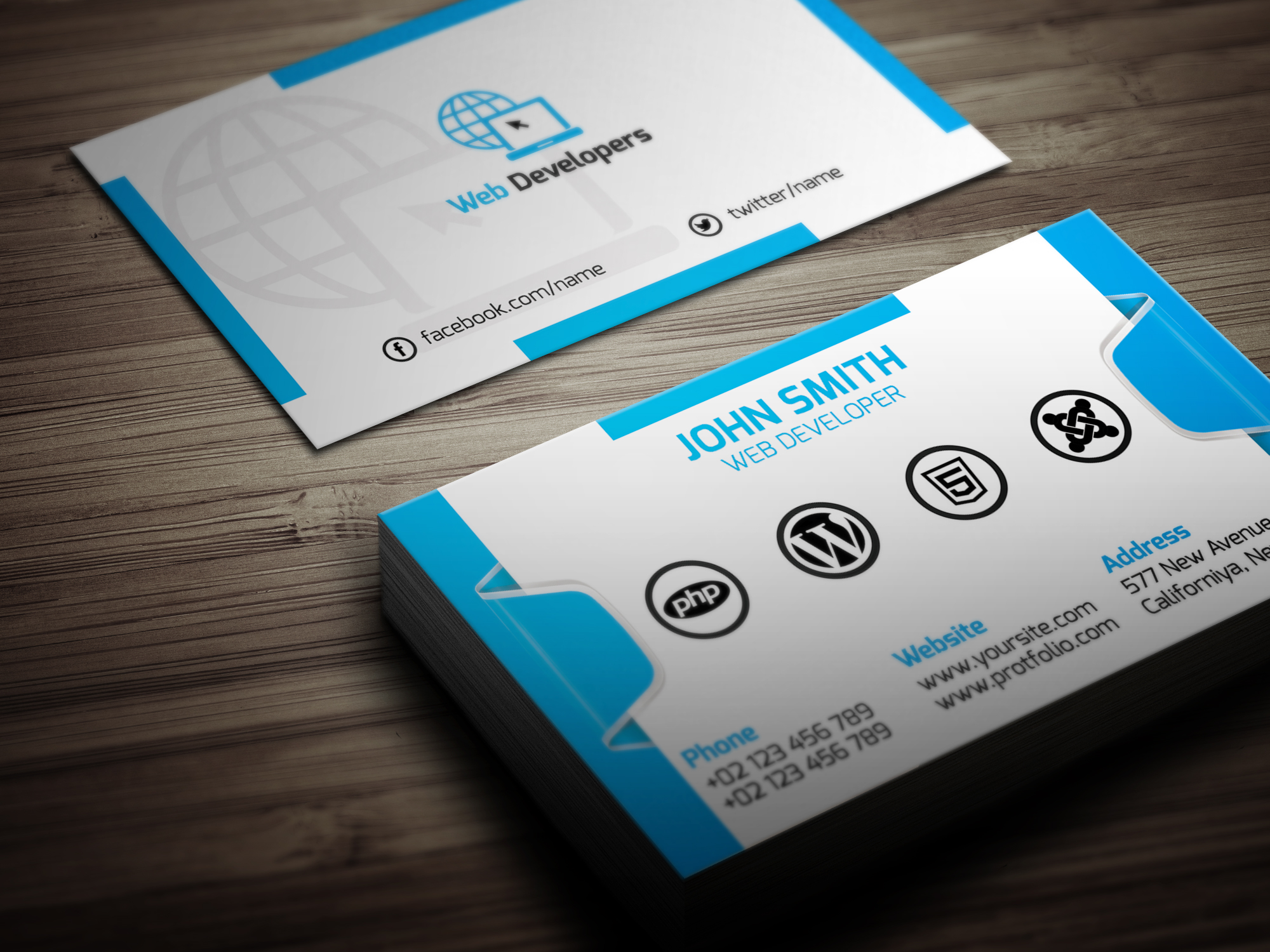 Web Developer Business Card by Muslimuddin on DeviantArt