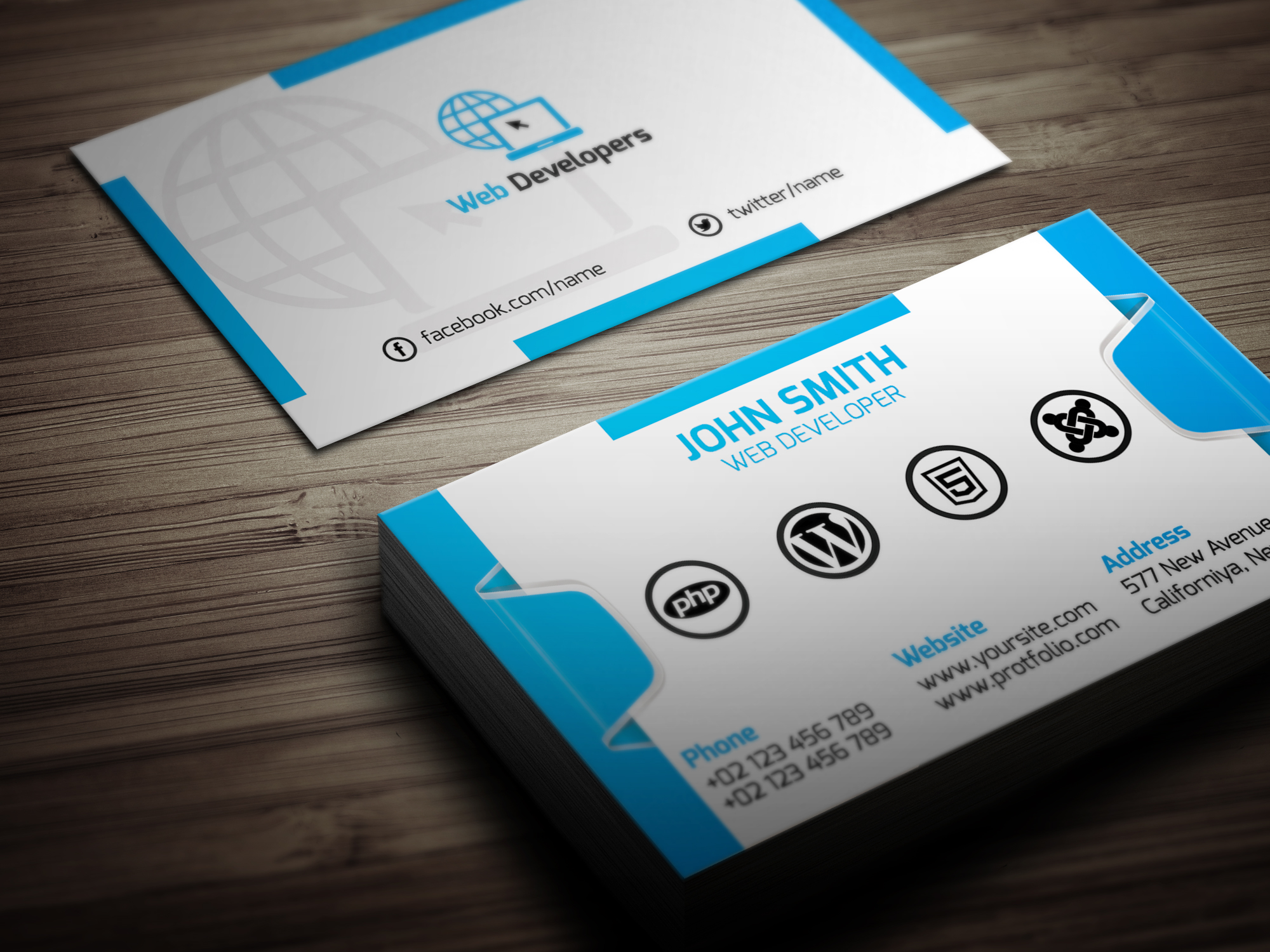 Web Developer Business Card