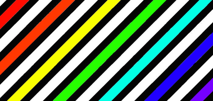 Rainbow Stripes (Desktop Wallpaper)