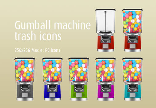 Gumball Machine trash pack
