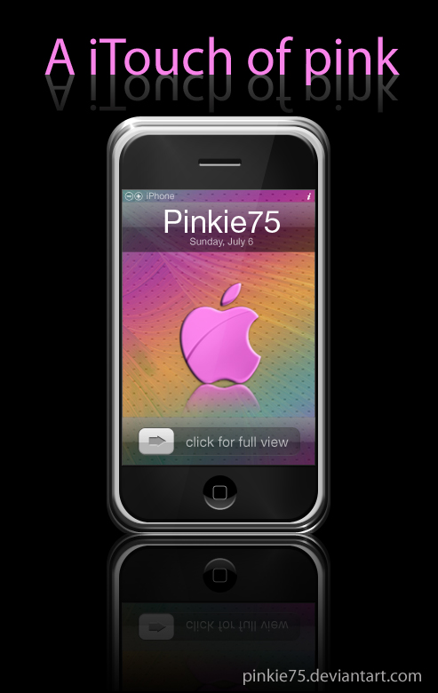 A iTouch of pink