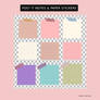 DIGITAL STICKERS POST IT NOTES FOR PLANNERS ETC