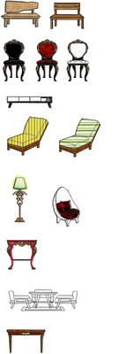 Assorted Furniture Assets