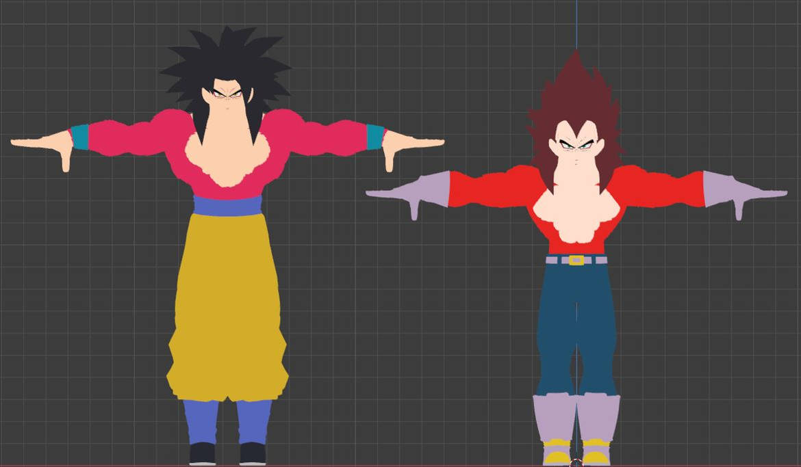 Goku and Vegeta SSJ4 (FBX) DL by TsenuraKings on DeviantArt