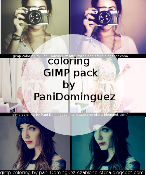 Coloring GIMP pack by PaniDominguez