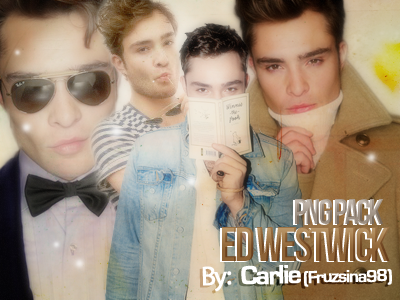 Ed Westwick PNG pack