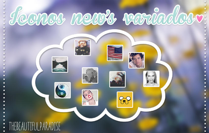 iconos new's variados by TheBeautifulParadise on DeviantArt
