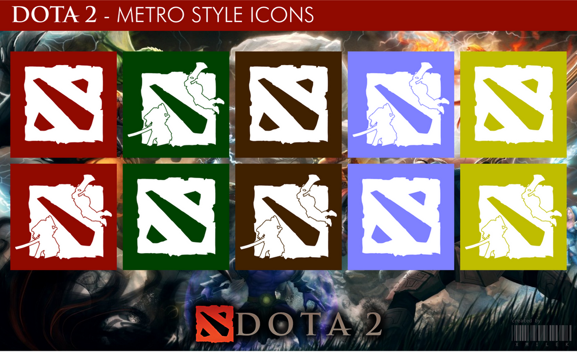 DOTA 2 - Metro Style Icons by xmilek on DeviantArt