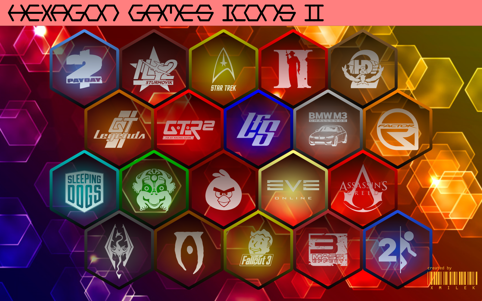super hexagon game icon